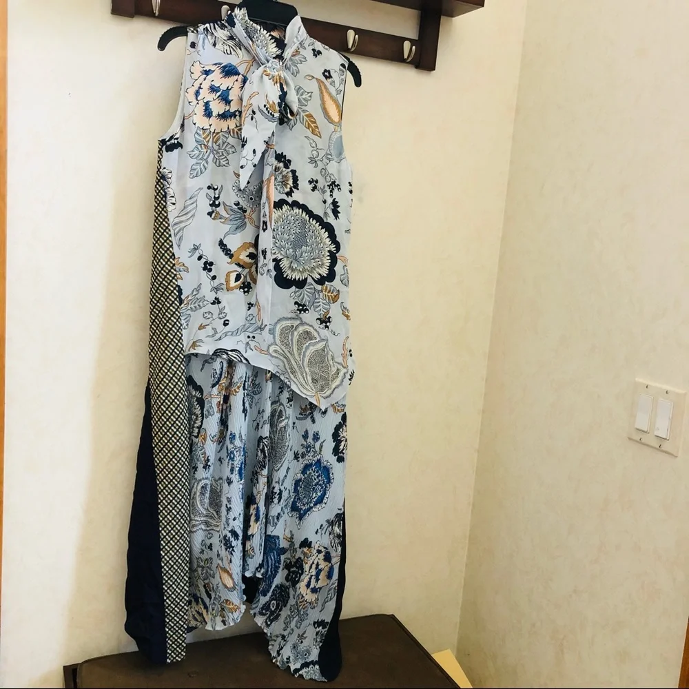 $798 Tory Burch Margaret silk floral dress